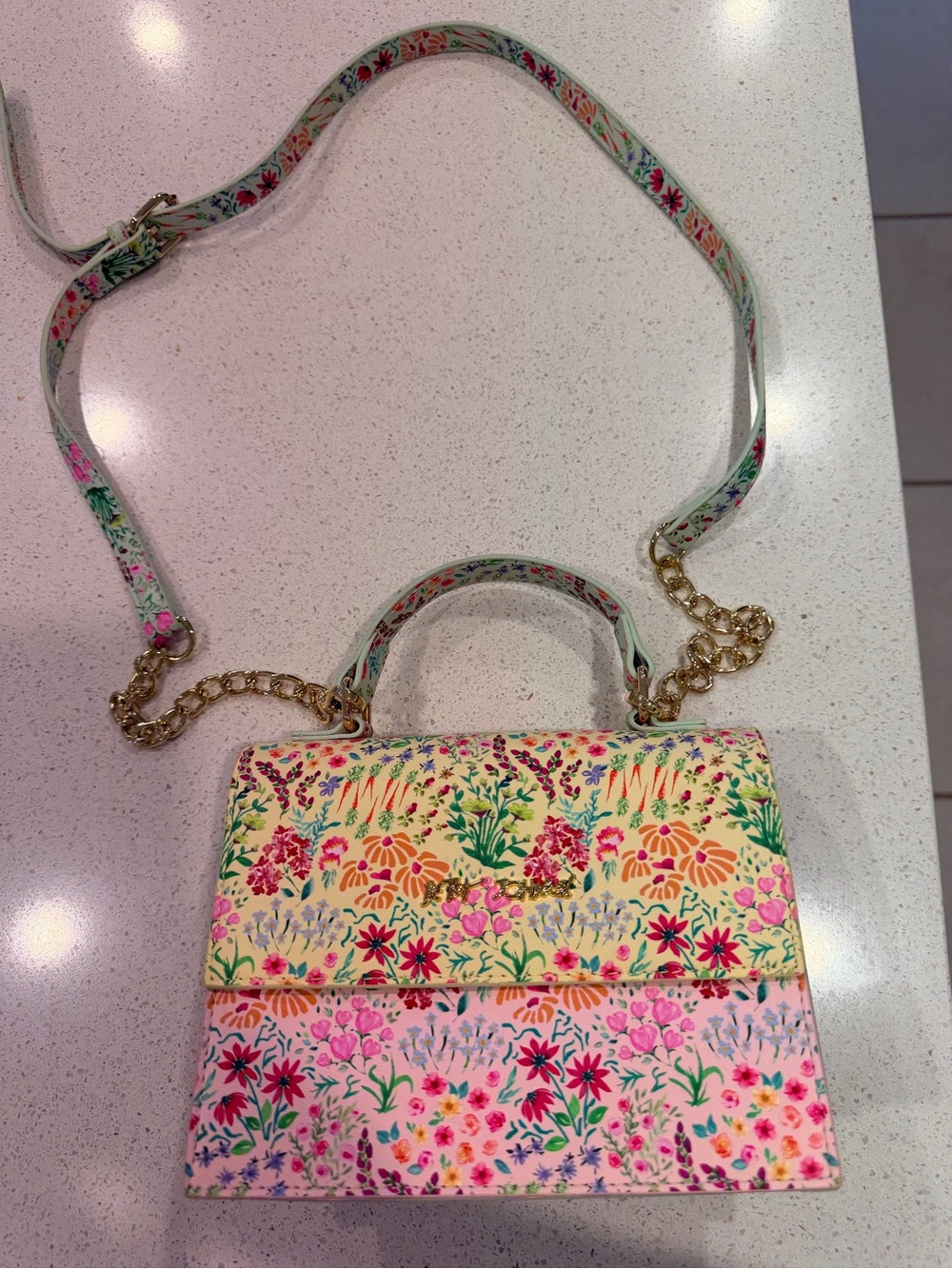 Betsey Johnson floral garden crossbody